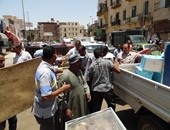 إزالة 38 حالة إشغال طريق فى حملة بميدان المنشية بالإسكندرية