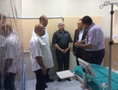بالصور.. وزير التعليم العالى فى زيارة مفاجئة لمستشفى جامعة قناة السويس