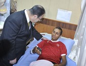 ننشر أول صور لزيارة وزير الداخلية للمصابين فى أحداث سيناء الأخيرة