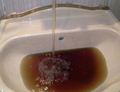 قارئ يرسل لـ"واتس آب اليوم السابع" صور تلوث مياه الشرب بقرية بالمنوفية