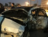 مصرع 6 أشخاص وإصابة سائق فى حادثى انقلاب سيارتين بجهينة وساقلتة سوهاج