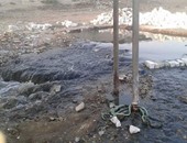 صحافة المواطن: قرية "كوم أبو راضى" فى بنى سويف تغرق فى مياه المجارى