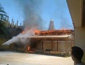 السيطرة على حريق فى مخزن شركة مصر للبترول بسوهاج دون خسائر بشرية
