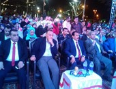 جامعة قناة السويس تشارك مواطنى الإسماعيلية احتفالاتهم بذكرى 30 يونيو 