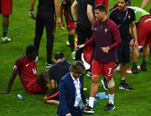 يورو 2016.. رونالدو يعود للملعب لمؤازرة زملائه قبل الأشواط الإضافية