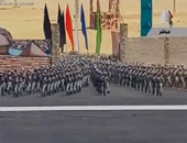 بالفيديو.. طلاب معهد ضباط الصف يستعرضون القتال المتلاحم أمام الرئيس السيسى 