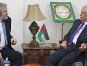 جمال الشوبكى يطلع سفير صربيا بفلسطين على آخر التطورات على الساحة الفلسطينية