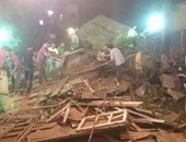 حى الجمرك بالاسكندرية يشكل لجنة لفحص 4 عقارات انهارت جزئيا 