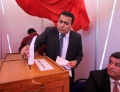 المستشار عمر مروان يدلى بصوته فى انتخابات نادى القضاة