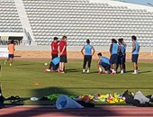 طاقم تحكيم مباراة الأهلي والوداد يتدرب على ملعب "مولاي عبد الله"