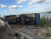 "صحة الإسكندرية": نقل مصابى حادث أبيس لـ4 مستشفيات.. ورفع درجة الاستعداد