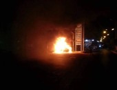 الحماية المدنية تسيطر على حريق مخزن أخشاب بمنطقة أبو رواش