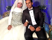 بالصور.. حفل زفاف "محمد وحسناء" وسط فرحة الأهل والأصدقاء