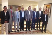 سفير مصر بالمغرب يحتفل ببعثة الأهلي قبل مواجهة الوداد
