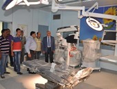 رئيس جامعة كفر الشيخ يتابع تجهيزات المستشفى الجامعى الجديد تمهيدا للافتتاح