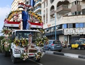 بالصور.. انطلاق موكب الزهور احتفالا بالعيد القومى لمحافظة الإسكندرية