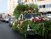 بالصور.. محافظة الإسكندرية تستعد لانطلاق موكب الزهور احتفالا بالعيد القومى