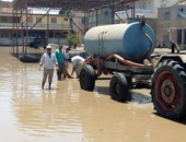 محافظ الدقهلية يأمر بإصلاح خط الصرف بقرية ميت فارس بعد انفجار ماسورة رئيسية