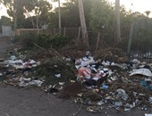 قارئ يشكو من انتشار القمامة فى شارع ترعة الزمر بأرض اللواء