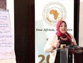 مى محمود تشارك بمؤتمر صندوق الأمم المتحدة للسكان وتجمع نساء البرلمان الأفريقى