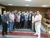 أسرة "الدلتا" تكرم رئيس القناة السابق محمد هلال بحضور أول رئيس للقناة