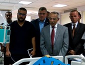 بالفيديو.. محافظ شمال سيناء ومدير الأمن يهنئان مرضى مستشفى العريش بعيد الفطر