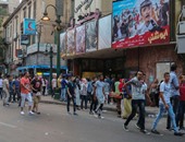 بالصور.. إقبال كبير على دور السينما بالإسكندرية فى عيد الفطر