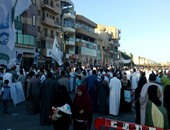 الآلاف صلاة العيد بساحة أبو الحجاج الأقصرى