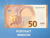 بالفيديو.. تعرف على شكل ورقة 50 يورو قبل طرحها فى العام المقبل