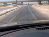 بالفيديو..قارئ يطالب المسئولين بإصلاح طريق المنصورة جمصة الدولى