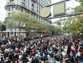 مظاهرات بسان فرانسيسكو احتجاجا على ممارسات الشرطة الوحشية ضد السود
