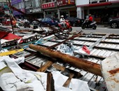 إعصار نيبارتاك بتايوان يشرد الآلاف ويدمر مئات المنازل