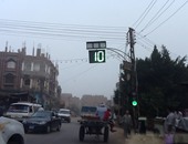 مرور الجيزة: تركيب كاميرات كسر الإشارة بتقاطع شارع الهرم مع المنصورية