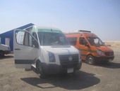 إدخال سيارة إسعاف مجهزة من الإمارات إلى قطاع غزة عن طريق ميناء رفح