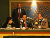 ندوة محمود جبريل رئيس وزراء ليبيا السابق