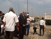 محافظ الجيزة:رصف شوارع أرض مطار إمبابة تمهيدا لطرح ٧٠فدانا للاستثمار