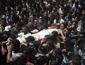 بالصور.. آلاف الفلسطينيين يشيعون قادة القسام وسط دعوات بالانتقام