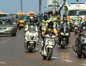 ماراثون دراجات نارية ينطلق من الإسكندرية إلى القاهرة لتنشيط السياحة