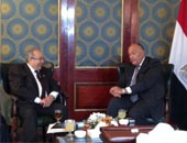 وزير الخارجية ونظيره الجزائرى يبحثان الأوضاع السياسية والأمنية فى ليبيا
