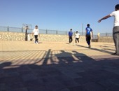 شباب جنوب الشيخ زويد يتحدون أجواء الإرهاب بدورة رياضية