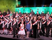انطلاق الدورة الـ٢٣ من مهرجان محكى القلعة بحضور وزيرى الثقافة والآثار