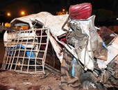 وفاة عامل وطالبين فى حادث انقلاب سيارة بالفيوم