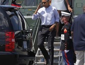 أوباما يقضى عطلته الصيفية فى جزيرة بولاية "ماستشوستس"