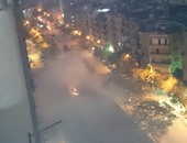 صحافة المواطن.. التخلص من القمامة حرقا وسط المساكن فى وادى حوف بحلوان