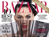 كاتى بيرى تتصدر غلاف "Bazaar" لموسم الخريف