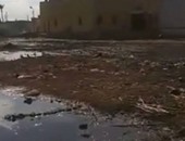 صحافة المواطن.. المياه الجوفية تهدد منازل قرية فى بنى سويف بالانهيار