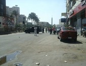 الأمن يفتح شارع محمد محمود بعد سلبية بلاغ "قنبلة الجامعة الأمريكية"