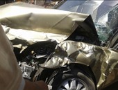 صحافة المواطن.. بالصور.. حادث تصادم مروع بين طريق الحسينية بالشرقية