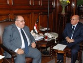 وزير الزراعة يستقبل سفير مصر الجديد بإريتريا