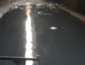 صحافة المواطن..انتشار مياه الصرف بشارع العشرين فى جسر السويس منذ شهرين